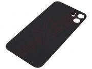 Generic black battery cover without logo with bigger camera hole for iPhone 11, A2221, A2111, A2223